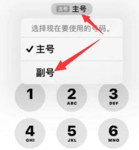 黄江镇苹果14维修店分享iPhone 14 Pro Max使用副卡打电话的方法 